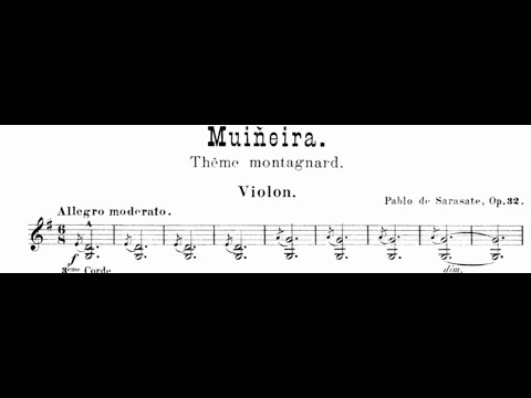 Sarasate - Muiñeira in G Major, Op. 32 (Sheet Music)