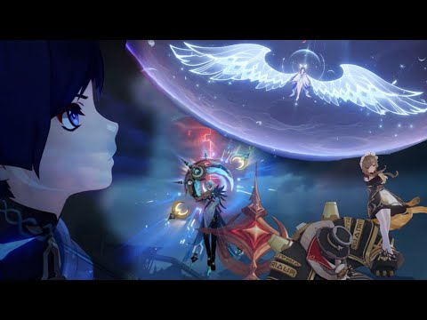 All Cinematic Cutscenes from Act 7, 8 of Nod-Krai Archon Quests | Lumine POV | Version: 6.3(Luna lV)