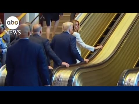 Trump demanding answers about broken escalator at UN
