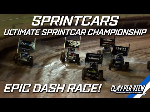 Sprintcars | Awesome Dash Race - Toowoomba - 25th Feb 2023 | Clay-Per-View Highlights