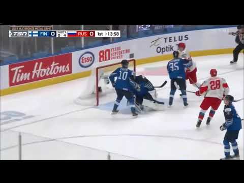 Suomi - Venäjä U20 MM Pronssiottelu Huippuhetket