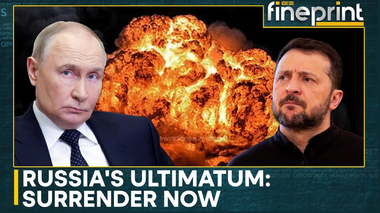 Russia-Ukraine War: Russian Guns Thunder as Ukrainian Lines Face the Ultimate Test | WION FINEPRINT