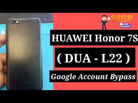 Huawei Honor 7s Google Account Bypass 2020 100% Working Trick #Mobilesolutionpoint #Frp #Software