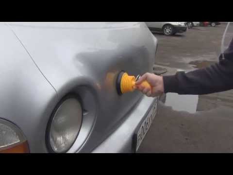 Легкий способ выправить вмятину на машине цена 377 рублей