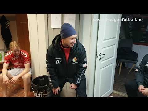 Full jubel i garderoba på Stryn Stadion