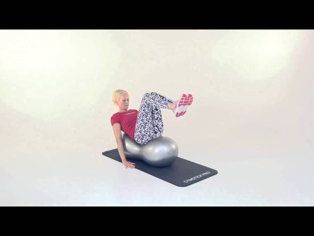 Video Teaser für Oval Exercise Ball - Supine Leg Extension