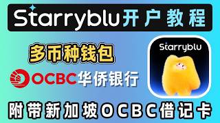 Starryblu | 多币种电子钱包 | 新加坡OCBC银行账户 | 支持微信扫码 | 全球转账 | 多币种 | 人民币入金 | 可申请OCBC借记卡 | 资金回国