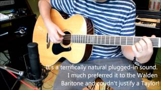 Video thumbnail for Alvarez ABT60E Baritone electro acoustic - review and demo by DrRhythm1967