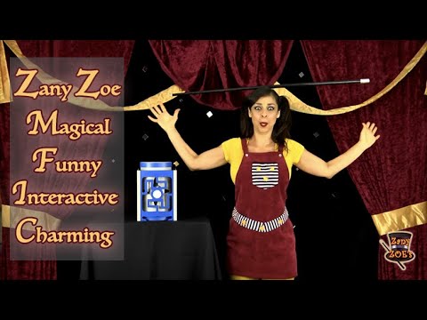 Promotional video thumbnail 1 for Zany Zoe Magic