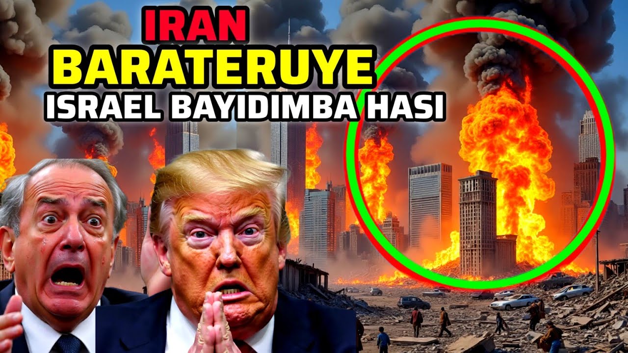 ISREAL BAYIBAMBYE ISI IREBA, IRAN IKOZE IBITAZIBAGIRANA ITEGUSA GISIBANGANYA ISRAEL KU IKARITA