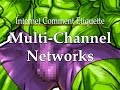 Internet Comment Etiquette: Multi-Channel Networks
