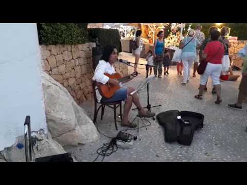 Flamenco guitar en Altea, Spain