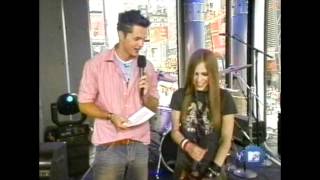 Avril Lavigne - Interview MTV TRL 2002 [HD]