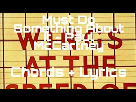 Must Do Something About It - Wings