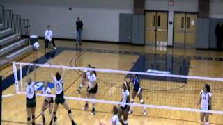preview picture of video 'Barton volleyball beats Seward @ Region VI 2011'