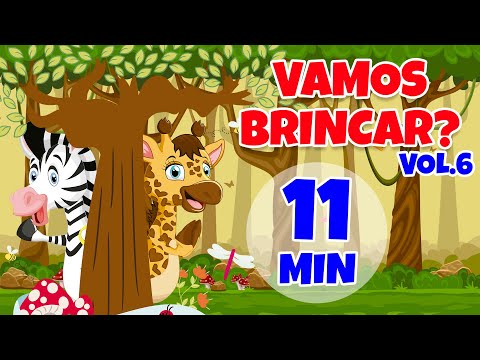 Vamos Brincar Vol. 6 - Giramille 7 min | Desenho Animado Musical