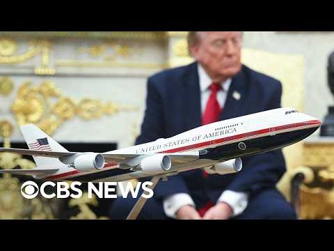Qatari-gifted Air Force One to be sent off for defensive upgrades, Trump says