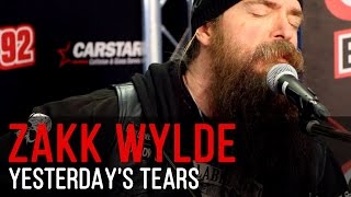 Zakk Wylde &#39;Yesterday&#39;s Tears&#39; Live In The CJAY 92 Rock Room