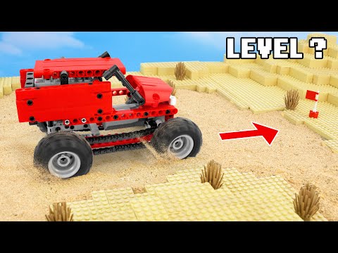 Can LEGO Cars Traverse Terrain on Minecraft Maps? | FM Lego Technic