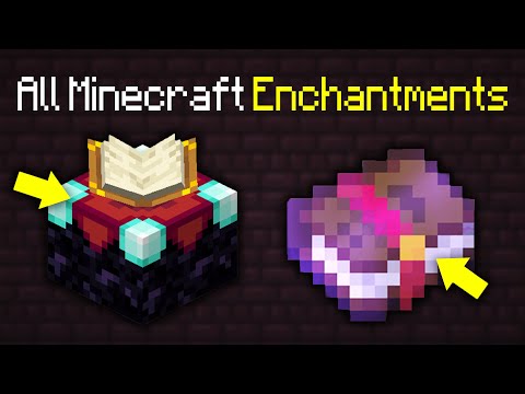 MrKarl's Minecraft World - All 38 Minecraft Enchantments And Their Use (2021)