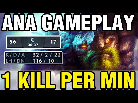 1 KILL PER MIN - ANA Plays Tiny - Dota 2