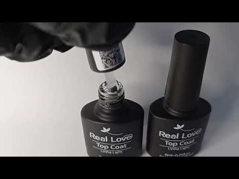 TOP COAT LINHA LIGHT REAL LOVE 8 ML