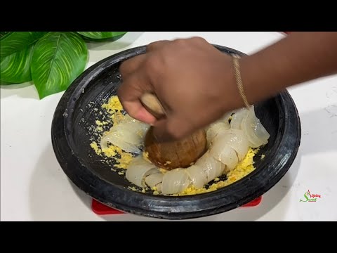 COOKING THE MOST APPETIZING & DELICIOUS GHANAIAN FISHERMAN SOUP, Aklor Wonu