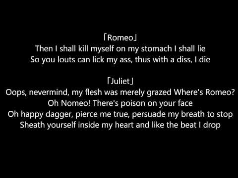 Romeo and Juliet Vs Bonnie and Clyde Lyrics Epic Rap Battles Of History