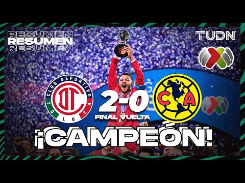 Highlights and goals | Toluca 2-0 América | Liga MX - Clausura 2025 - Matchday 20 | TUDN Mexico