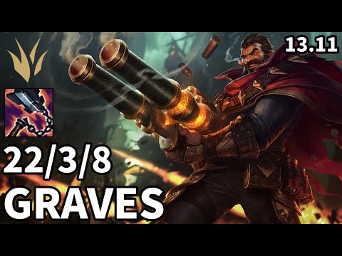 Graves Jungle vs Maokai - EUW Challenger | Patch 13.11
