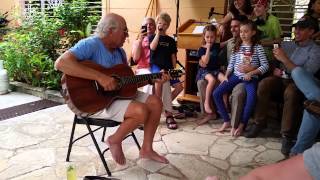 Jimmy Buffett Sings &quot;Changes In Latitudes, Changes In Attitudes&quot; in Havana, Cuba