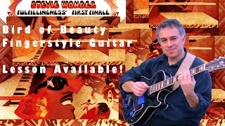 Bird of Beauty, Stevie Wonder, fingerstyle guitar, Jake Reichbart, lesson available