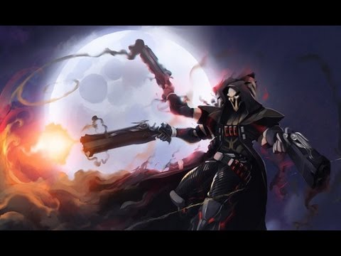 Reaper Kills Everyone In Jeff's Castle - Overwatch one Button Team Kill