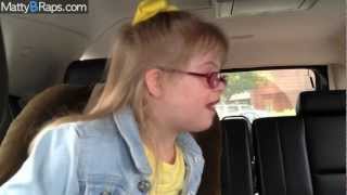 MattyBRaps Interviews Sarah Grace in Car