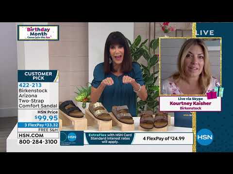 Birkenstock Arizona Komfort-Sandale mit zwei Riemen