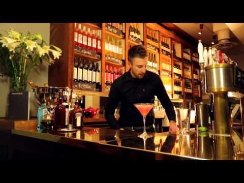 How to make our All Bar One Absolut Raspberry Cosmo