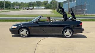 1997 Saab 900 SE Turbo Convertible Top Operation