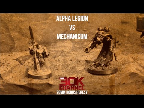 ALPHA LEGION VS MECHANICUM - GAME 1