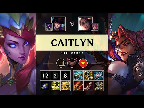 Caitlyn ADC vs Samira - VN Grandmaster Patch 25.18
