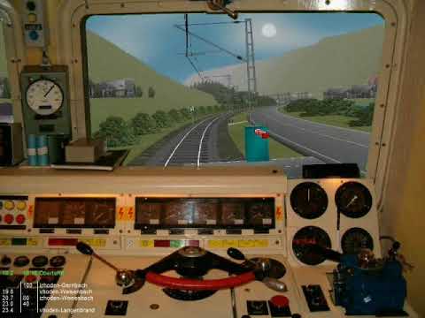 Cab ride from Sofia to Bodenfelde with locomotive Skoda 45 111