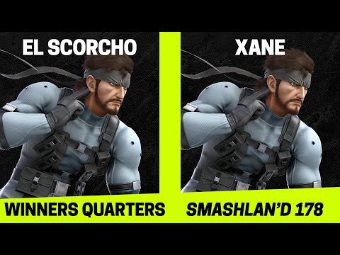 SmashLAN'd 178 Winners Quarters - El Scorcho vs xane - SSBU Smash Ultimate Tournament