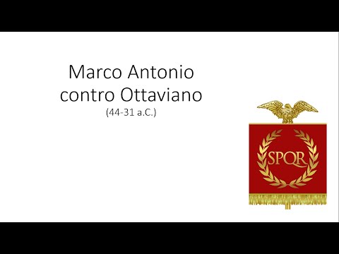 Mark Antony against Octavian
