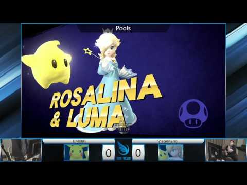 Super Smash on the Hill - Pools - SpaceMario vs. DM888