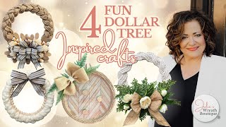 Ultimate Dollar Tree Crafts: Braided & Twisted Rope Wreaths + Pizza Pan Memo Board!