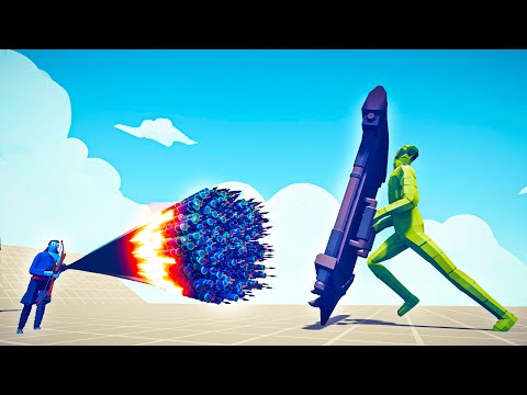 ZOMBIE MAGIC MIRROR SHIELD vs EVERY GOD - Totally Accurate Battle Simulator TABS