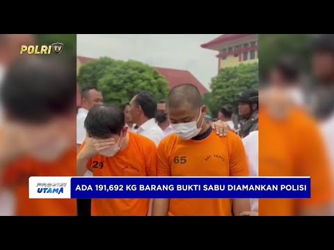 POLDA SUMATRA UTARA UNGKAP PEREDARAN NARKOBA SKALA BESAR
