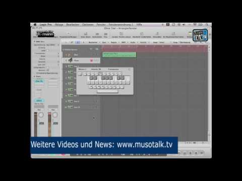 Hands on Logic Studio - Metronomeinstellungen und Audioaufnahme Teil 2