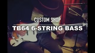 Video thumbnail for Eastwood Guitars TB64 6-String Bass Demo with Alessandro 'Asso' Stefana by Eastwood Guitars