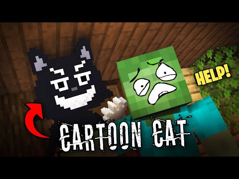 Monster School: CARTOON CAT CHALLENGE! - Minecraft Animation