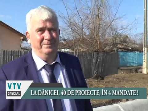 LA DANICEI, 40 DE PROIECTE, IN 4 MANDATE